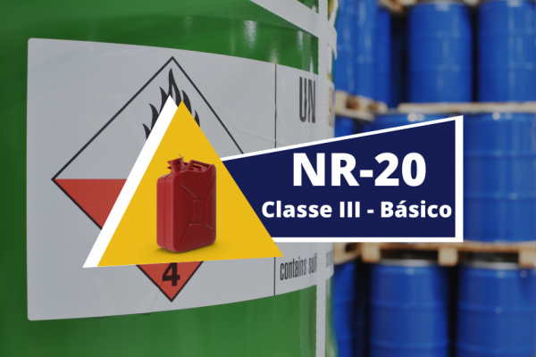 NR 20 - Segurança com Líquidos e inflamáveis - Básico - Classe III